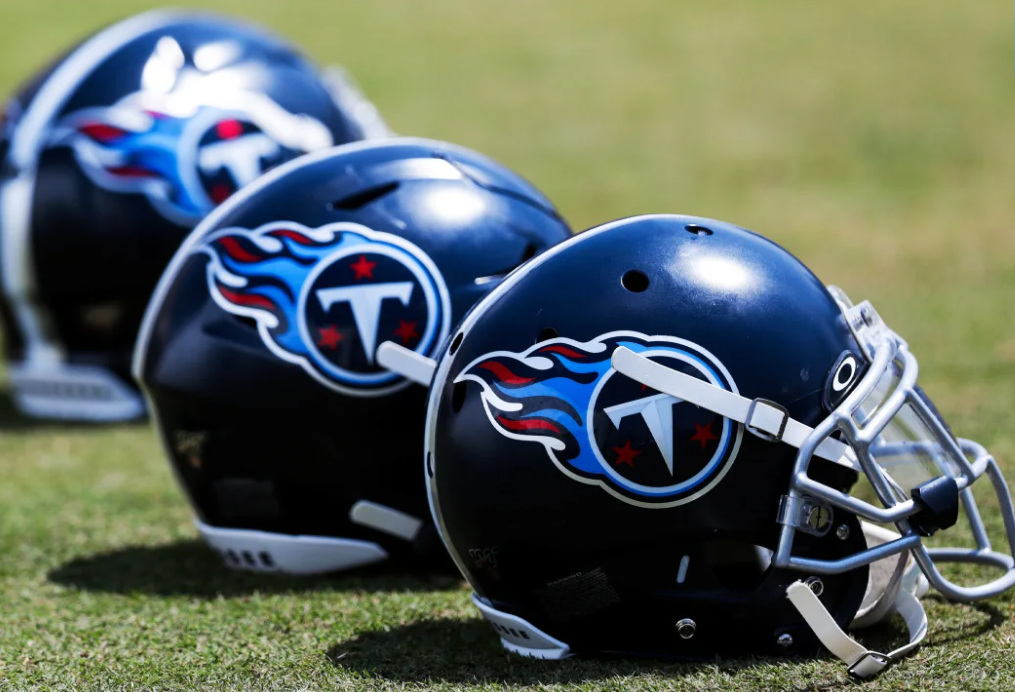 Tennessee Titans helmets