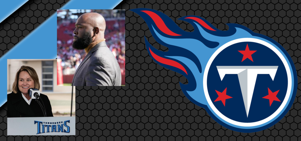 Ran Carthon and Amy Adams Strunk, Tennessee Titans