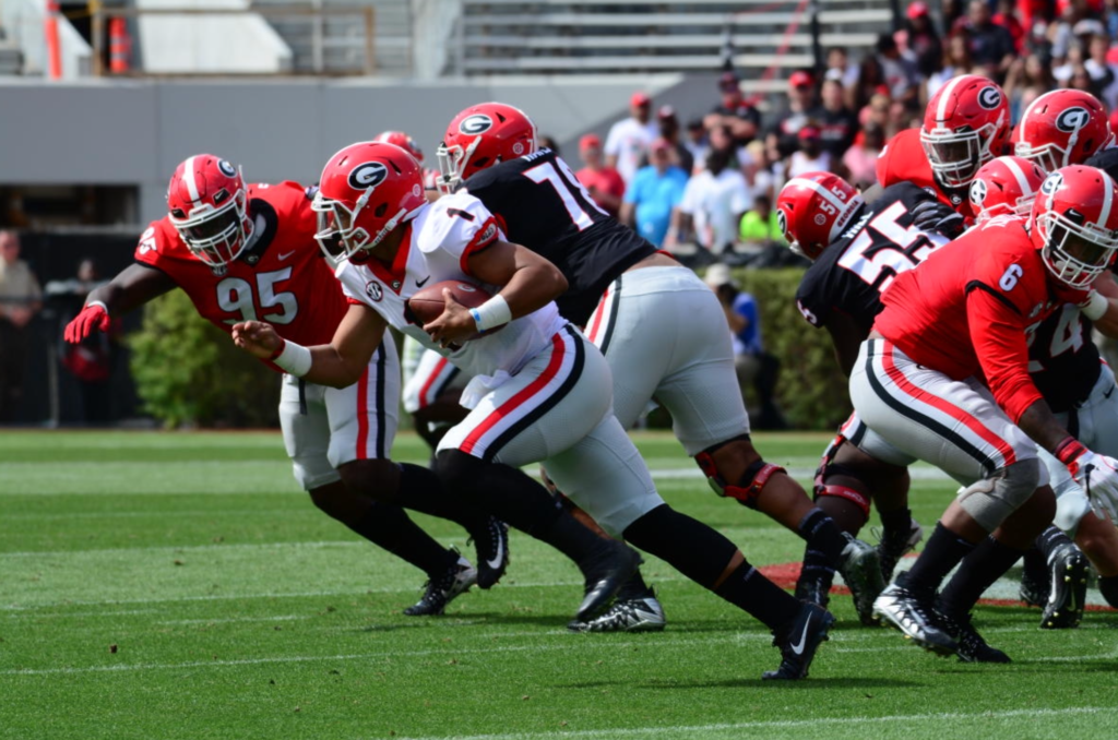 UGA Bulldogs Football Spring Practice Update GODZILLA WINS!