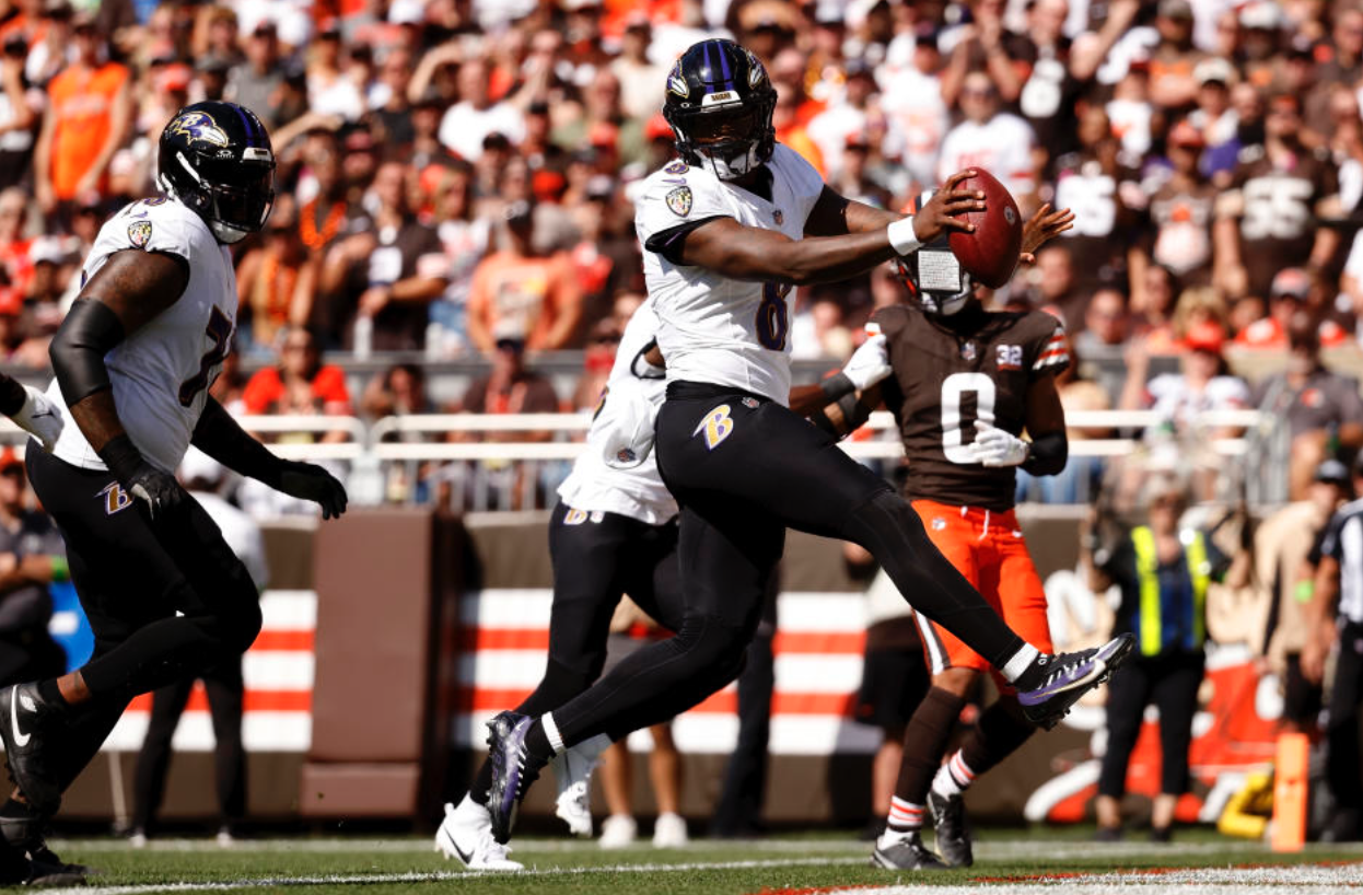 Ravens Dismantle Browns in 28-3 Win.