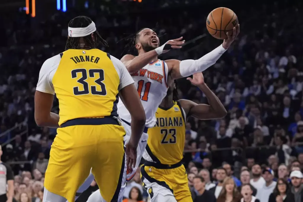 Will the Knicks go up 2-0 or will the Pacers tie the series at one game apiece?